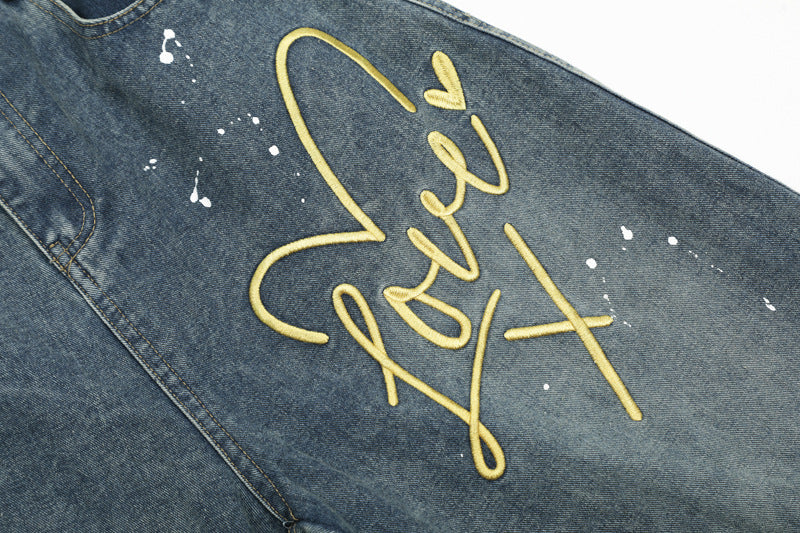 Splash of Love Jeans