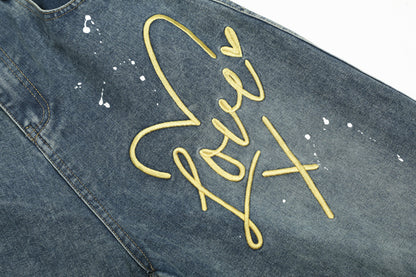 Splash of Love Jeans