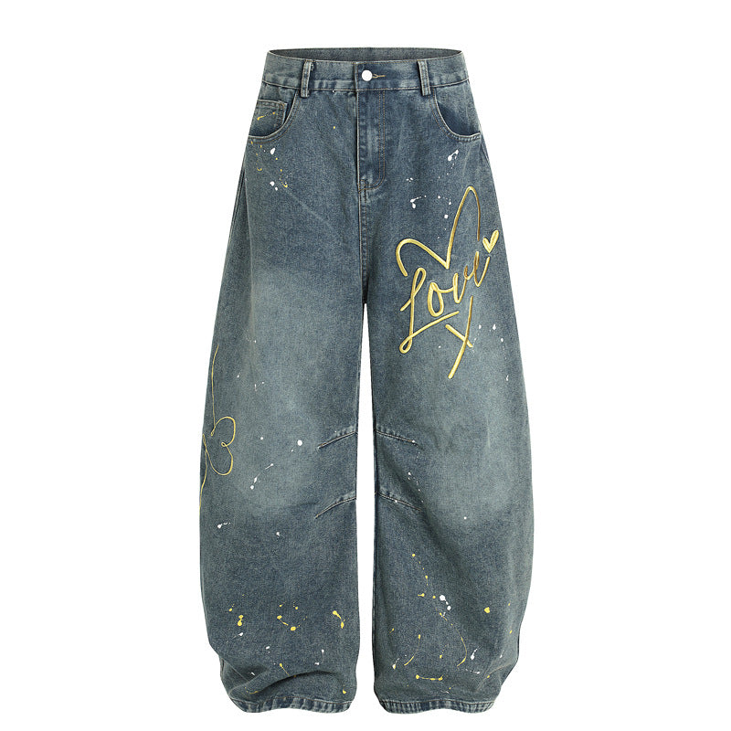 Splash of Love Jeans