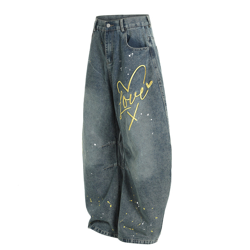 Splash of Love Jeans