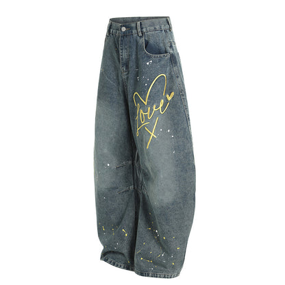Splash of Love Jeans