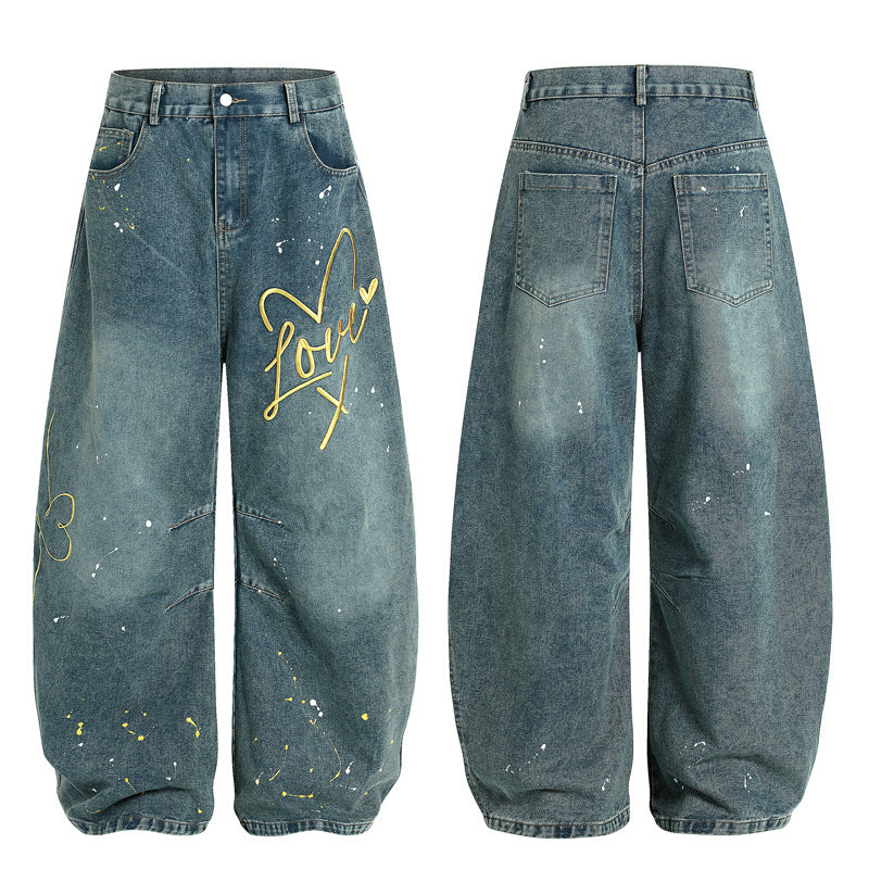 Splash of Love Jeans