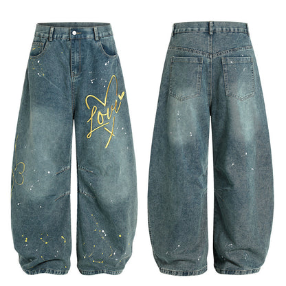 Splash of Love Jeans