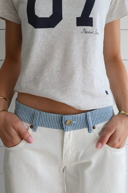 Harbor Bay Wide-Leg Jeans